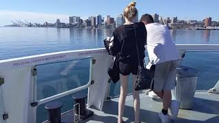 Taking the Ferry from Dartmouth to Halifax  Sept 1 2020 [upl. by Cleavland]