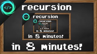 Learn Recursion in 8 minutes 😵 [upl. by Leonardi]