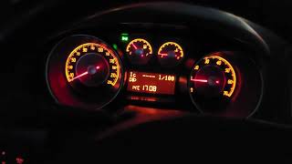 Fiat Evo Kilometraza Blinka Flashing Odometer [upl. by Appleby941]