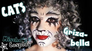 Young amp old Grizabella  CATS  Make up timelapse HD 🐾 [upl. by Essinger]