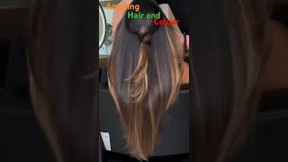 Amazing hair and colour💇💅🧖hairstyle hair viral hair colour [upl. by Meid635]