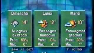 MeteoMedia Ottawa Sat Oct 12 1996 [upl. by Eldwun]