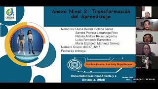 Trabajo Colaborativo Transformación del aprendizaje [upl. by Caralie542]