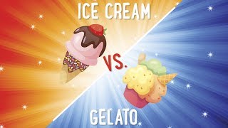 Ice Cream Vs Gelato Whats The Difference  Food 101  Well Done [upl. by Sarkaria]