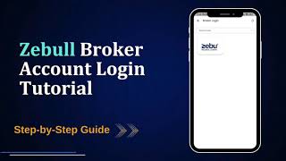 Zebull Broker Account Login amp APP key GenerationTutorial [upl. by Jens]