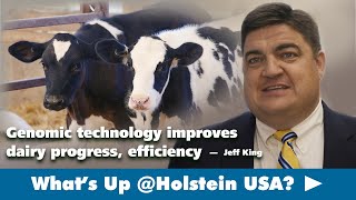 Whats Up at Holstein USA Genomic technology improves dairy progress efficiency [upl. by Eirrem]