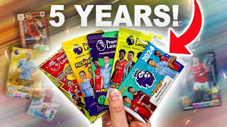 Opening 50 PACKS to CELEBRATE 5 YEARS OF ADRENALYN XL PREMIER LEAGUE 2019 to 2024 [upl. by Sacci]