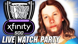 🔴 TY GIBBS IS JESUS FINAL 4 WILL BE SET  NASCAR Martinsville Live Watch Party [upl. by Eyahc]