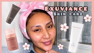 Exuviance Skin Care l Antiaging Cleanser Exfoliator amp Moisturizer l AHA amp PHA amp Hyaluronic Acid [upl. by Livvie]