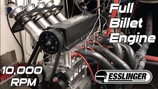 NA Full CNC Billet Methanol Injected 4cyl 10k RPM dyno pull Headphone Users Beware [upl. by Linden]