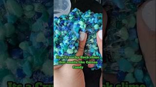 Slimecraft Diamond by Parakeet Slimes Slime Review Rock slime slime satisfying shorts [upl. by Anniahs]