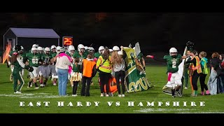 East Hardy V Hampshire 2024 Varsity Football [upl. by Narak]