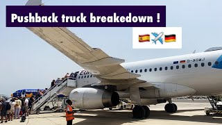 TRIP REPORT  Eurowings  Palma de Mallorca  Dusseldorf  A319132 [upl. by Constance]