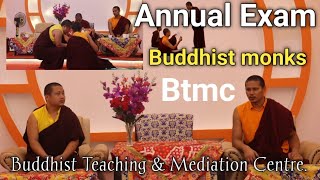 Buddhist Teaching amp Meditation Centre  Btmc ma Exam gardai Lama haru Monks life [upl. by Brien]