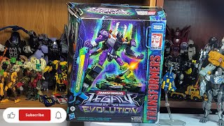 Transformers Megatron de armada legacy unboxing de esta increíble figura acompañe [upl. by Alyam]