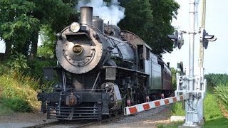 Strasburg Rail Road  Norfolk amp Western 475 Steam Train [upl. by Isola]