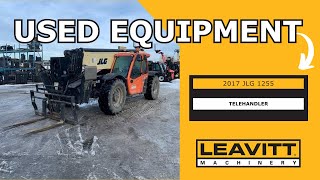 USED 2017 JLG 1255 TELEHANDLER  LEAVITT MACHINERY USED EQUIPMENT [upl. by Odnumyer]