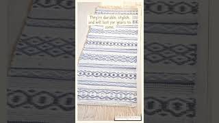 durries rugs handloomrugs indianrugs bestrugs bestcarpets livingroomdecor boho homedecor [upl. by Trahern530]