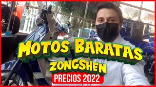 🥇 MOTOS BARATAS ZONGSHEN 2022 ✅ PRECIOS PERU [upl. by Lodge]