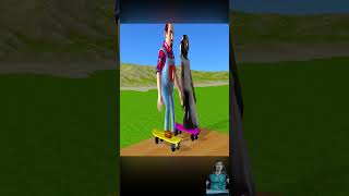 Scary Teacher 3D vs Squid Game Take Care of Tree vs SkateBoard Challenge Miss T Winning shorts [upl. by Alvera981]