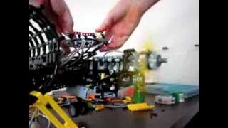 Lego Technic aircraft engine and landing gear prototype Part 1 [upl. by Thun]