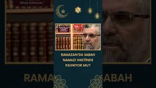 Ramazanda Sabah Namazı Vaktinde Kılınıyor mu  Prof Dr Abdulaziz Bayındır [upl. by Casimir]