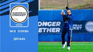 🔴 ECS Spain 2024  Day 23  T10 Live Cricket  European Cricket [upl. by Niwrehs60]