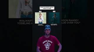 Your Favorite Artist Then Vs Now Walmart yodeling kid  Mason Ramsey quotBlue Over Youquot shorts viral [upl. by Eniamart]