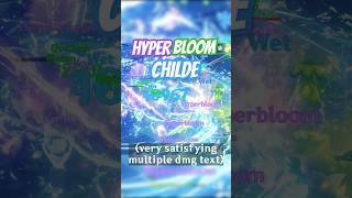 Hyperbloom Childe is INSANELY Satisfying 🌊⚡💥  Genshin Impact shorts [upl. by Negrom146]