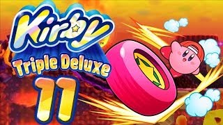 KIRBY TRIPLE DELUXE ⭐ 11 Lava Rauch und Explosionen [upl. by Buller]