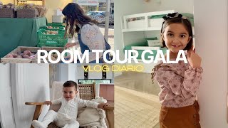 ROOM TOUR GALA BRUNO Y PABLO ♥️  cambios de DECO 🏡  MERCADO ECOLÓGICO 🥦  VLOG [upl. by Hynda]