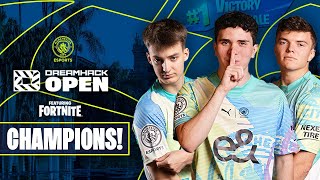 Man City WIN Dreamhack 🏆  Man City Esports  Fortnite [upl. by Gibert]