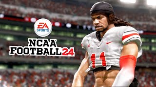 NCAA 24 Road to Glory WR  JOINING OHIO STATE Madden PC Mods [upl. by Atikihs]