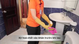 Unicare Toilet Cleaning [upl. by Oalsinatse]