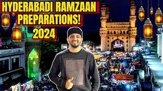 HYDERABADI RAMZAN KI TAIYYARI 2024  HYDERABAD VLOG  WTF [upl. by Jos456]