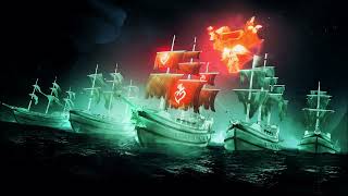 Sea Of Thieves  Haunted Islands Music  The Burning Blade ArrivesSpectal Sails  First Part Only [upl. by Atter877]