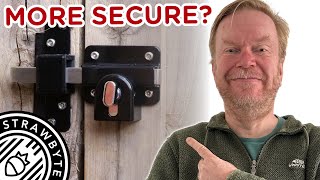 How to Install a Better Gate Lock The Gatemate Long Throw Lock [upl. by Eiramik]