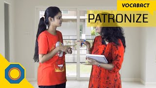 Meaning of Patronize [upl. by Hasina]