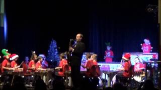 Hey Santa Claus Moonglows on Marimbas [upl. by Bartko233]