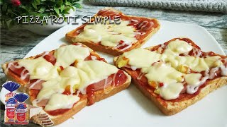 PIZZA ROTI GARDENIA RINGKAS amp SEDAP  SIMPLE PIZZA HACKED [upl. by Brigit]