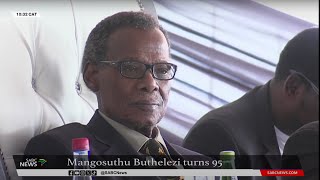 Inkosi Mangosuthu Buthelezi turns 95 [upl. by Lenni]