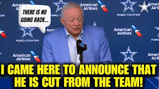 🚨STAR COWBOYS CUT NOW JERRY JONES MAKES DRASTIC DECISION NFL WORLD IN SHOCK DALLAS COWBOYS NEWS [upl. by Eatton]