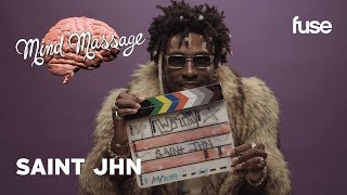 SAINt JHN Tries ASMR Whispers the Meaning of “McDonalds Rich”  Mind Massage  Fuse [upl. by Onida595]