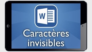 Tutoriel Word iPad  Afficher les caractères invisibles [upl. by Ahsie]