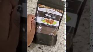 PAPAYA SEED POWDER REVIEW  2021 [upl. by Mala231]