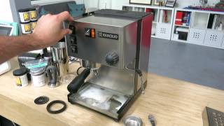 Rancilio Silvia Backflushing [upl. by Rolyat]