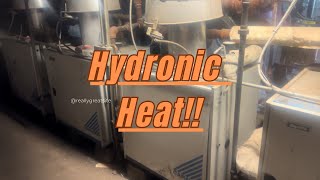 Hydronic heat troubleshooting NYC heating gmak plumbingandheating nycity waterheating bkny [upl. by Yhcir]