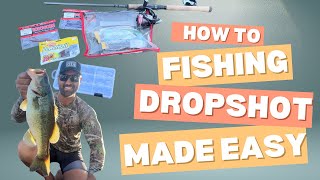 Drop Shot for Bass MADE EASY [upl. by Fiester750]