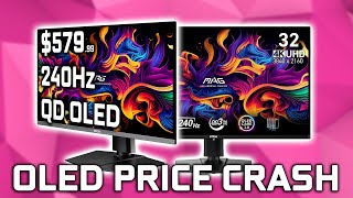 OLED Monitor Prices Are Collapsing [upl. by Yelsha]