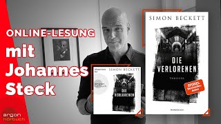 Premierenlesung mit Johannes Steck »Die Verlorenen« von Simon Beckett [upl. by Parik]